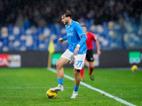 Khvicha Kvaratskhelia of SSC Napoli during the serie Serie A Enilive match between SSC Napoli and SS Lazio at Stadio Diego Armando Maradona...