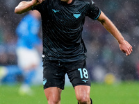 Gustav Isaksen of SS Lazio during the serie Serie A Enilive match between SSC Napoli and SS Lazio at Stadio Diego Armando Maradona on Decemb...