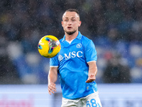 Stanislav Lobotka of SSC Napoli during the serie Serie A Enilive match between SSC Napoli and SS Lazio at Stadio Diego Armando Maradona on D...