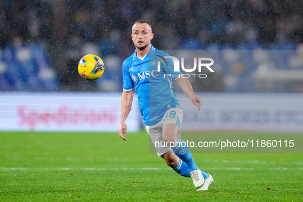 Stanislav Lobotka of SSC Napoli during the serie Serie A Enilive match between SSC Napoli and SS Lazio at Stadio Diego Armando Maradona on D...