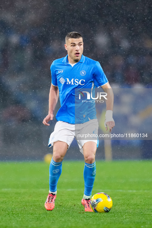 Alessandro Buongiorno of SSC Napoli during the serie Serie A Enilive match between SSC Napoli and SS Lazio at Stadio Diego Armando Maradona...