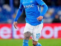 Mathias Olivera of SSC Napoli during the serie Serie A Enilive match between SSC Napoli and SS Lazio at Stadio Diego Armando Maradona on Dec...