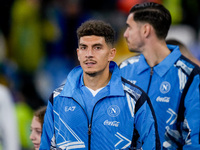 Giovanni Di Lorenzo of SSC Napoli looks on during the serie Serie A Enilive match between SSC Napoli and SS Lazio at Stadio Diego Armando Ma...