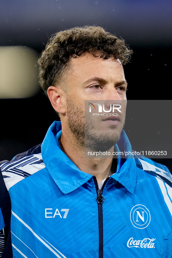 Amir Rrahmani of SSC Napoli looks on during the serie Serie A Enilive match between SSC Napoli and SS Lazio at Stadio Diego Armando Maradona...