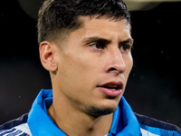 Mathias Olivera of SSC Napoli looks on during the serie Serie A Enilive match between SSC Napoli and SS Lazio at Stadio Diego Armando Marado...