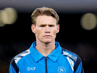 Scott McTominay of SSC Napoli looks on during the serie Serie A Enilive match between SSC Napoli and SS Lazio at Stadio Diego Armando Marado...