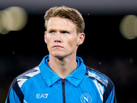 Scott McTominay of SSC Napoli looks on during the serie Serie A Enilive match between SSC Napoli and SS Lazio at Stadio Diego Armando Marado...