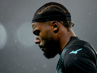 Nuno Tavares of SS Lazio looks on during the serie Serie A Enilive match between SSC Napoli and SS Lazio at Stadio Diego Armando Maradona on...