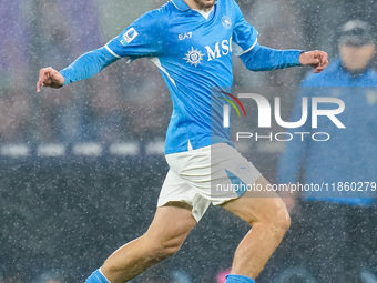 Khvicha Kvaratskhelia of SSC Napoli during the serie Serie A Enilive match between SSC Napoli and SS Lazio at Stadio Diego Armando Maradona...