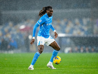 Andre-Frank Zambo Anguissa of SSC Napoli during the serie Serie A Enilive match between SSC Napoli and SS Lazio at Stadio Diego Armando Mara...