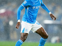 Andre-Frank Zambo Anguissa of SSC Napoli during the serie Serie A Enilive match between SSC Napoli and SS Lazio at Stadio Diego Armando Mara...