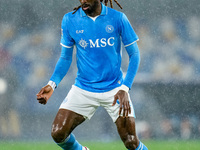 Andre-Frank Zambo Anguissa of SSC Napoli during the serie Serie A Enilive match between SSC Napoli and SS Lazio at Stadio Diego Armando Mara...