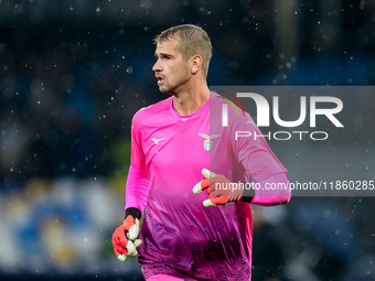 Ivan Provedel of SS Lazio looks on during the serie Serie A Enilive match between SSC Napoli and SS Lazio at Stadio Diego Armando Maradona o...