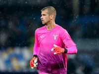 Ivan Provedel of SS Lazio looks on during the serie Serie A Enilive match between SSC Napoli and SS Lazio at Stadio Diego Armando Maradona o...