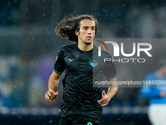 Matteo Guendouzi of SS Lazio looks on during the serie Serie A Enilive match between SSC Napoli and SS Lazio at Stadio Diego Armando Maradon...