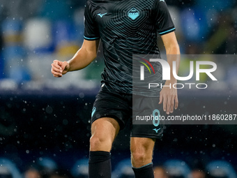 Matteo Guendouzi of SS Lazio during the serie Serie A Enilive match between SSC Napoli and SS Lazio at Stadio Diego Armando Maradona on Dece...