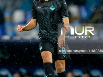 Matteo Guendouzi of SS Lazio during the serie Serie A Enilive match between SSC Napoli and SS Lazio at Stadio Diego Armando Maradona on Dece...