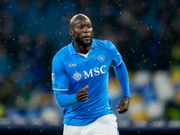 Romelu Lukaku of SSC Napoli during the serie Serie A Enilive match between SSC Napoli and SS Lazio at Stadio Diego Armando Maradona on Decem...