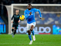 Andre-Frank Zambo Anguissa of SSC Napoli during the serie Serie A Enilive match between SSC Napoli and SS Lazio at Stadio Diego Armando Mara...