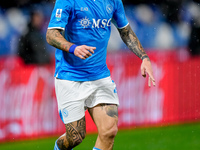 Matteo Politano of SSC Napoli during the serie Serie A Enilive match between SSC Napoli and SS Lazio at Stadio Diego Armando Maradona on Dec...