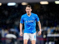 Scott McTominay of SSC Napoli looks on during the serie Serie A Enilive match between SSC Napoli and SS Lazio at Stadio Diego Armando Marado...