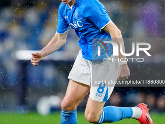 Scott McTominay of SSC Napoli during the serie Serie A Enilive match between SSC Napoli and SS Lazio at Stadio Diego Armando Maradona on Dec...