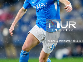 Scott McTominay of SSC Napoli during the serie Serie A Enilive match between SSC Napoli and SS Lazio at Stadio Diego Armando Maradona on Dec...