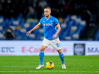 Stanislav Lobotka of SSC Napoli during the serie Serie A Enilive match between SSC Napoli and SS Lazio at Stadio Diego Armando Maradona on D...