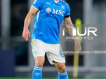 Stanislav Lobotka of SSC Napoli during the serie Serie A Enilive match between SSC Napoli and SS Lazio at Stadio Diego Armando Maradona on D...