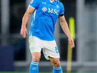 Stanislav Lobotka of SSC Napoli during the serie Serie A Enilive match between SSC Napoli and SS Lazio at Stadio Diego Armando Maradona on D...