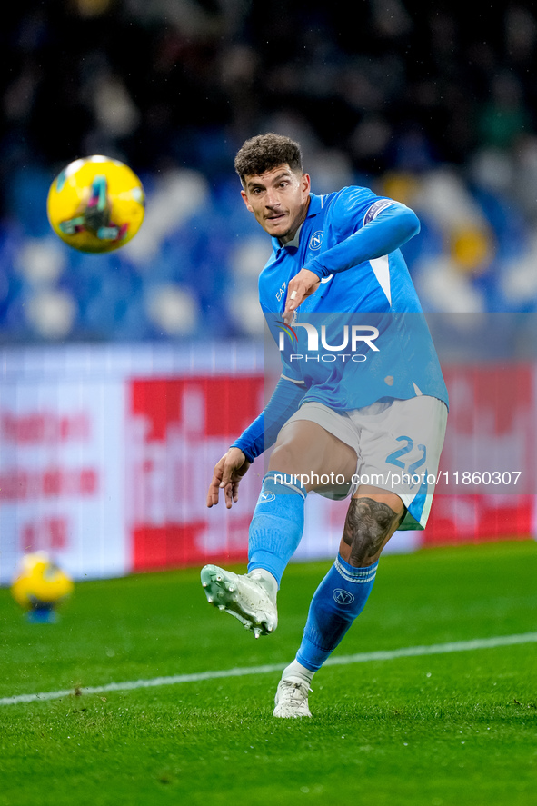 Giovanni Di Lorenzo of SSC Napoli during the serie Serie A Enilive match between SSC Napoli and SS Lazio at Stadio Diego Armando Maradona on...