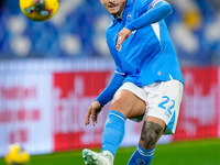 Giovanni Di Lorenzo of SSC Napoli during the serie Serie A Enilive match between SSC Napoli and SS Lazio at Stadio Diego Armando Maradona on...