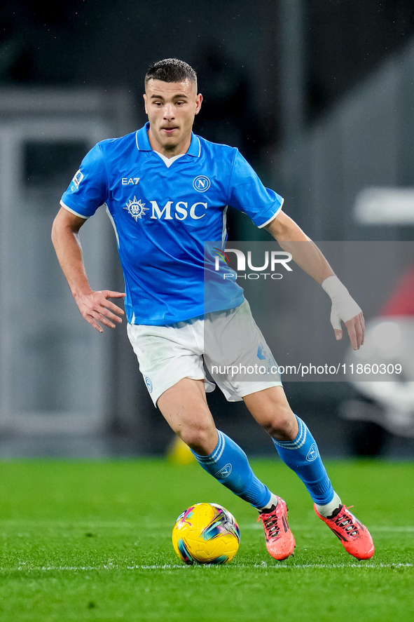 Alessandro Buongiorno of SSC Napoli during the serie Serie A Enilive match between SSC Napoli and SS Lazio at Stadio Diego Armando Maradona...