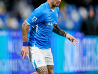 Matteo Politano of SSC Napoli during the serie Serie A Enilive match between SSC Napoli and SS Lazio at Stadio Diego Armando Maradona on Dec...