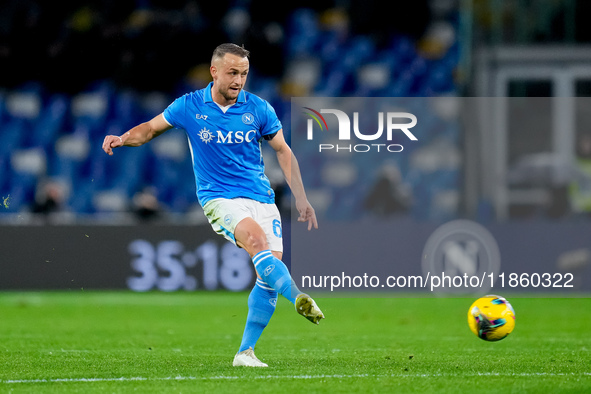 Stanislav Lobotka of SSC Napoli during the serie Serie A Enilive match between SSC Napoli and SS Lazio at Stadio Diego Armando Maradona on D...