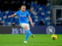 Stanislav Lobotka of SSC Napoli during the serie Serie A Enilive match between SSC Napoli and SS Lazio at Stadio Diego Armando Maradona on D...