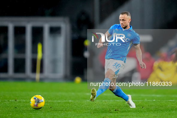 Stanislav Lobotka of SSC Napoli during the serie Serie A Enilive match between SSC Napoli and SS Lazio at Stadio Diego Armando Maradona on D...