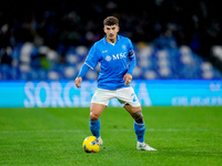 Giovanni Di Lorenzo of SSC Napoli during the serie Serie A Enilive match between SSC Napoli and SS Lazio at Stadio Diego Armando Maradona on...