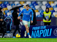 Khvicha Kvaratskhelia of SSC Napoli during the serie Serie A Enilive match between SSC Napoli and SS Lazio at Stadio Diego Armando Maradona...