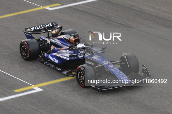 Carlos Sainz of Spain spotted driving with his new team Williams. Sainz driver of Williams Racing Formula One Team in action with the FW46 F...