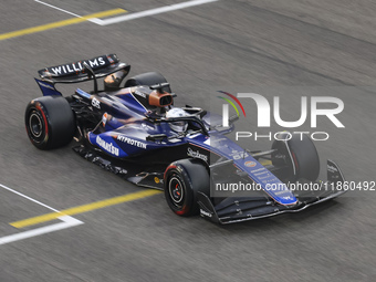 Carlos Sainz of Spain spotted driving with his new team Williams. Sainz driver of Williams Racing Formula One Team in action with the FW46 F...