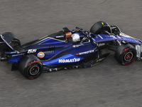 Carlos Sainz of Spain spotted driving with his new team Williams. Sainz driver of Williams Racing Formula One Team in action with the FW46 F...