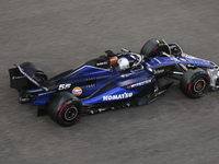 Carlos Sainz of Spain spotted driving with his new team Williams. Sainz driver of Williams Racing Formula One Team in action with the FW46 F...