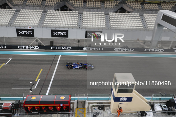 Carlos Sainz of Spain spotted driving with his new team Williams. Sainz driver of Williams Racing Formula One Team in action with the FW46 F...