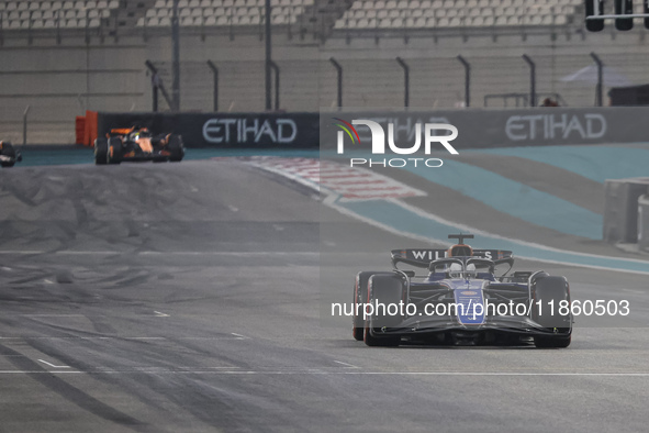 Carlos Sainz of Spain spotted driving with his new team Williams. Sainz driver of Williams Racing Formula One Team in action with the FW46 F...