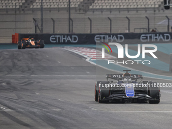 Carlos Sainz of Spain spotted driving with his new team Williams. Sainz driver of Williams Racing Formula One Team in action with the FW46 F...