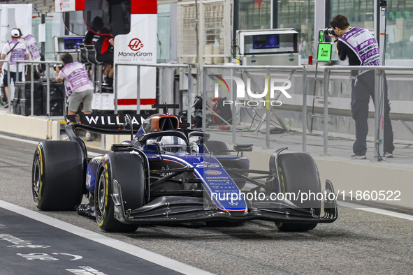 Carlos Sainz of Spain spotted driving with his new team Williams. Sainz driver of Williams Racing Formula One Team in action with the FW46 F...