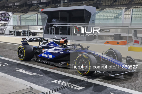 Carlos Sainz of Spain spotted driving with his new team Williams. Sainz driver of Williams Racing Formula One Team in action with the FW46 F...