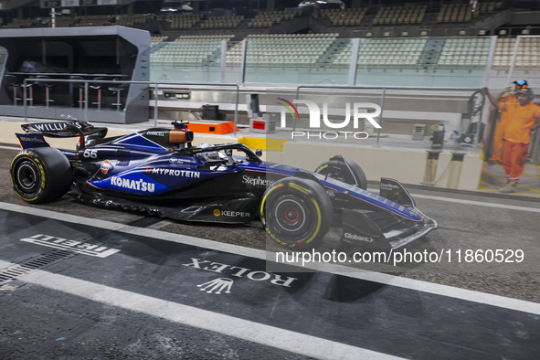 Carlos Sainz of Spain spotted driving with his new team Williams. Sainz driver of Williams Racing Formula One Team in action with the FW46 F...