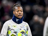 Lazio forward Tijani Noslin plays during the match between Ajax and Lazio at the Johan Cruijff ArenA for the UEFA Europa League - League pha...